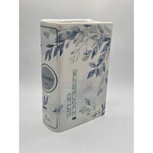 Ceramic Vases, Rustic Home Decor Book Vases, Vintage Flower Vases, Farmhouse...